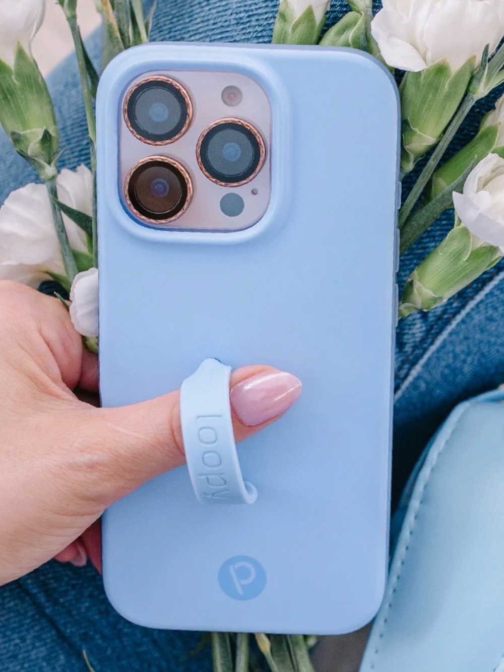 Loopy sierra blue iPhone 16 pro max case